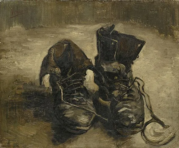 A Pair of Shoes by Vincent van Gogh, 1886