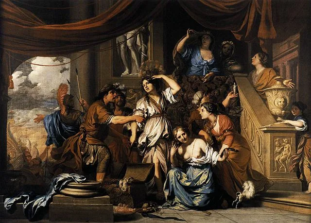 Achilles Discovered among the Daughters of Lycomedes by Gerard  de Lairesse, 1685