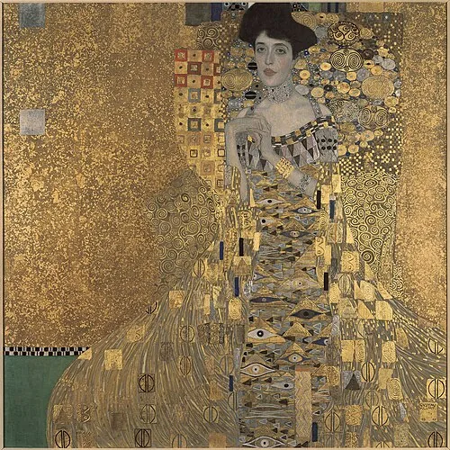 Adele Bloch-Bauer I by Gustav Klimt, 1907