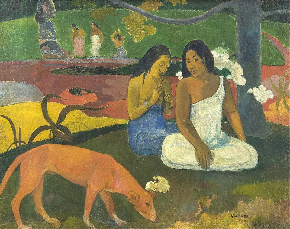 Arearea by Paul Gauguin, 1892