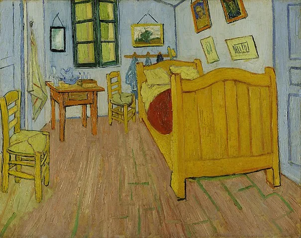 Bedroom in Arles by Vincent van Gogh, 1888