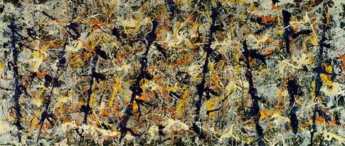 Blue Poles by Jackson Pollock, 1952