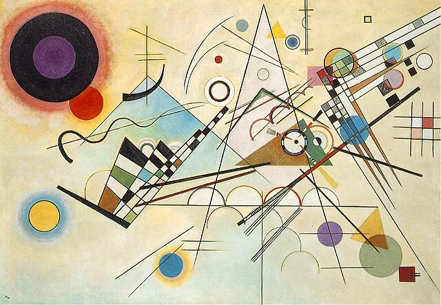 Composition VIII by Wassily Wassilyevich  Kandinsky, 1923