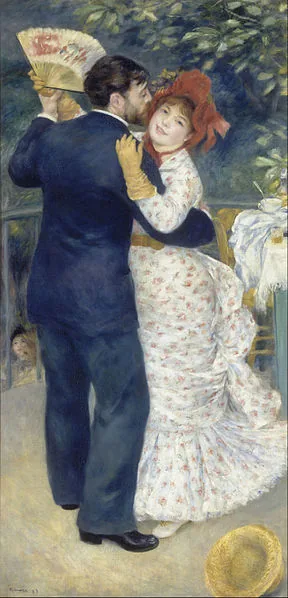 Country Dance by Pierre-Auguste Renoir, 1883