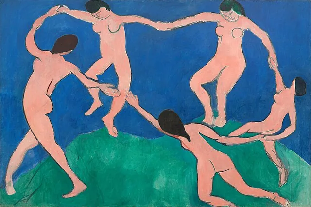 Dance (I) by Henri Émile Benoît Matisse, 1909