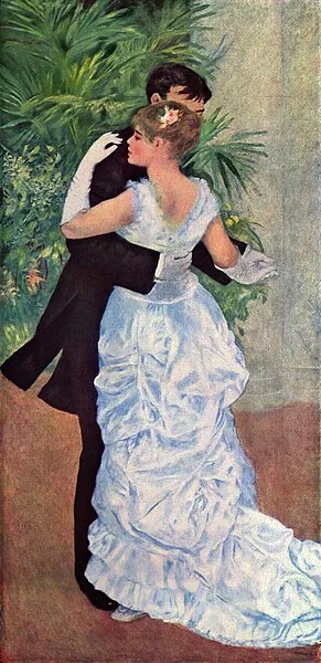 Dance in the City by Pierre-Auguste Renoir, 1883
