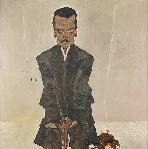 Eduard Kosmack by Egon Schiele, 1910