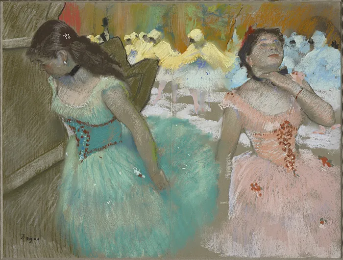 Entrance of the Masked Dancers by Edgar Degas, 1879