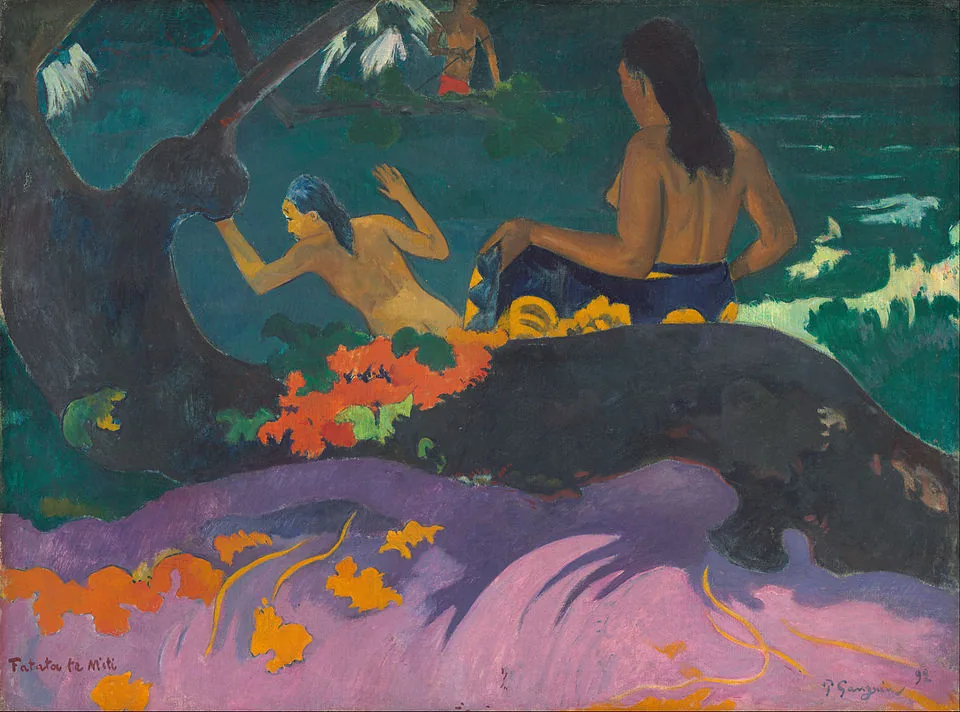 Fatata te Miti by Paul Gauguin, 1892