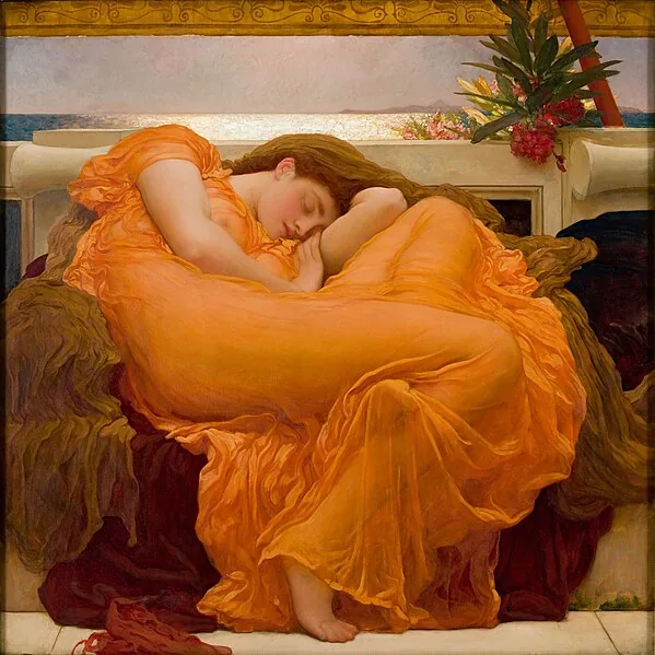 Flaming June by Frederic Leighton, 1895