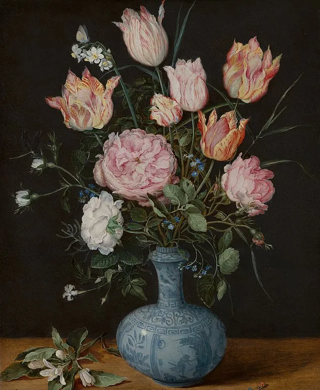 Flowers in a Wan-Li Vase by Jan Brueghel the Elder, 1610