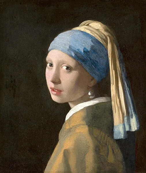 Girl with a Pearl Earring by Johannes  Vermeer, 1665