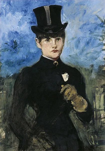 Horsewoman, Full-Face (L'Amazone) by Édouard Manet, 1882