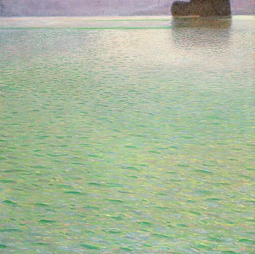 Insel im Attersee by Gustav Klimt, 1901