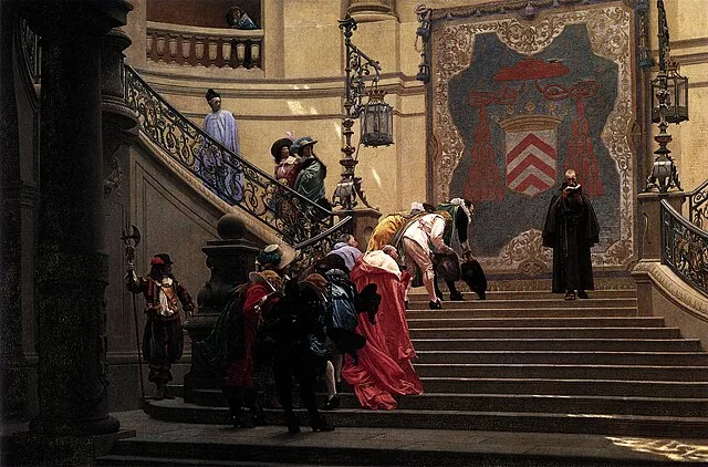L'Eminence Grise by Jean-Léon Gérôme, 1873