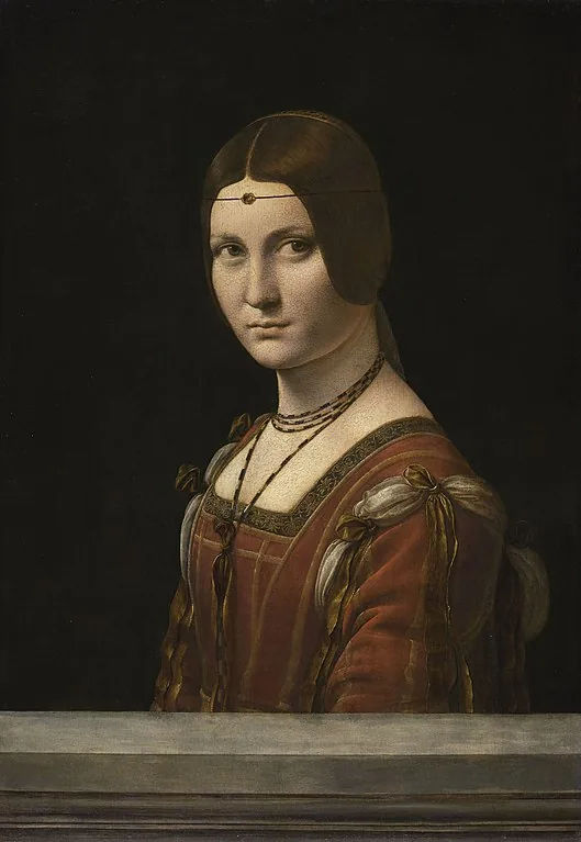 La Belle Ferronière by Leonardo da Vinci, 1497
