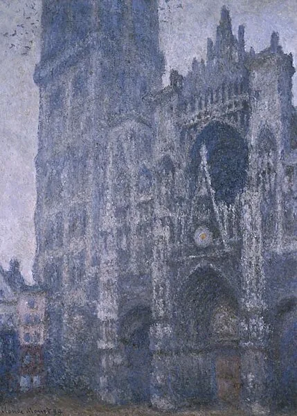  La Cathédrale de Rouen. Le Portail et la tour d’Albane by Claude Monet, 1894