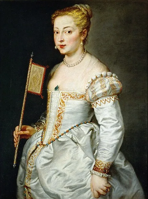 Lady in White by Peter Paul Rubens, 1612