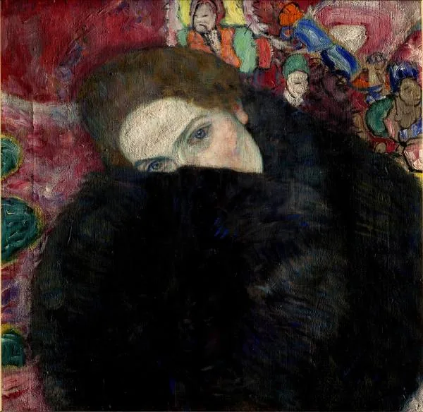 Lady with a Muff by Gustav Klimt, 1916