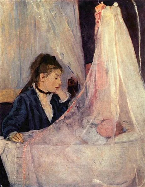  Le berceau by Berthe Morisot, 1873