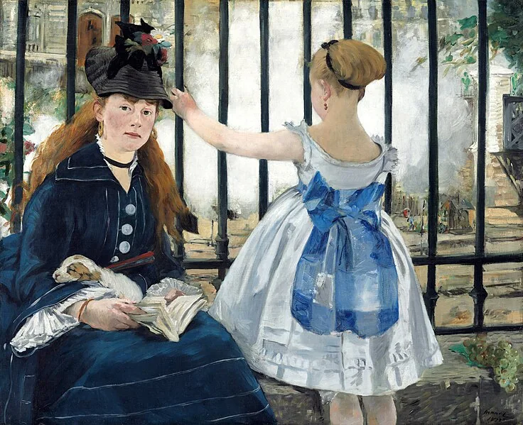 Le Chemin de fer by Édouard Manet, 1873