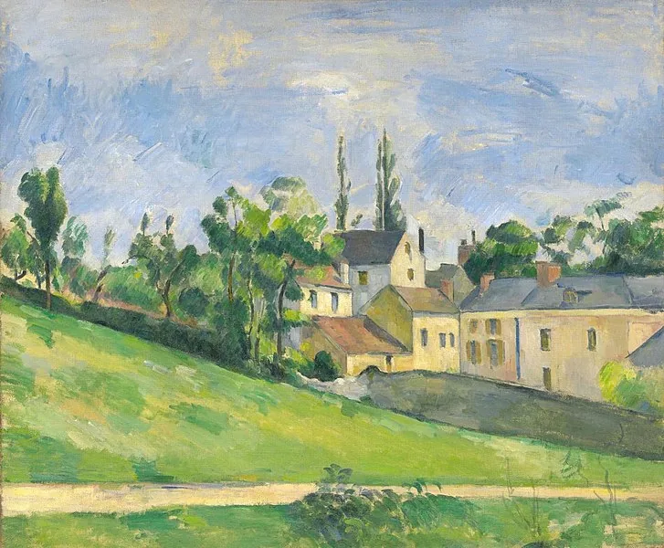 Le Chemin qui monte by Paul Cézanne, 1881