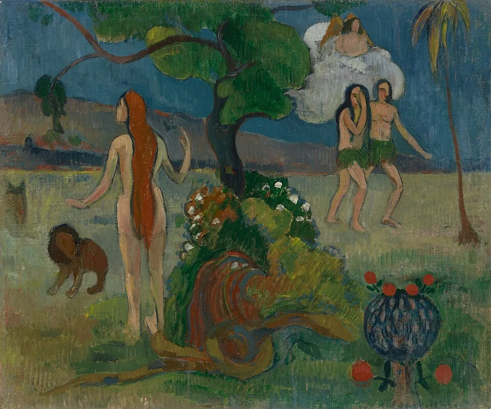 Le Paradis Perdu by Paul Gauguin, 1890