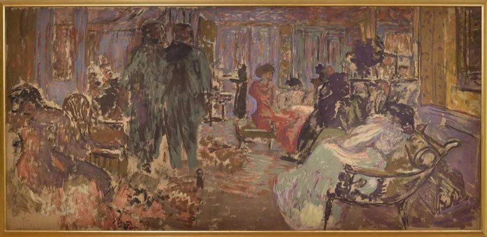 Le salon des Hessel by Édouard Vuillard, 1905