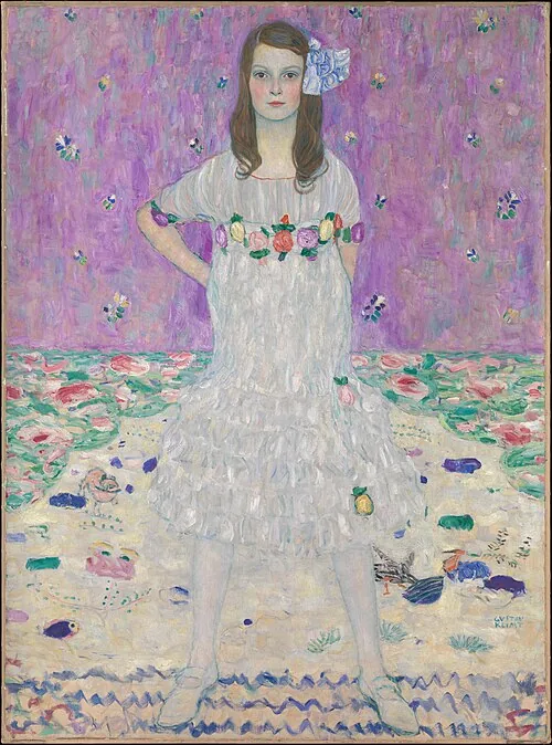 Mäda Primavesi by Gustav Klimt, 1912
