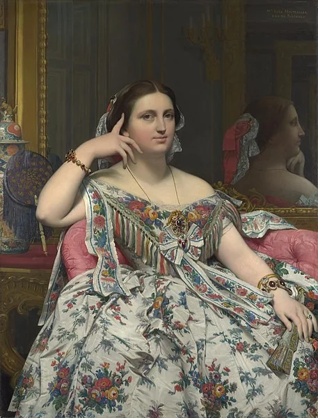 Madame Moitessier by Jean Auguste Dominique Ingres, 1856