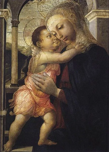 Madonna della Loggia by Sandro Botticelli, 1466