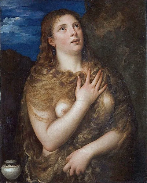 Magdalena penitente by Tiziano Vecellio, 1531
