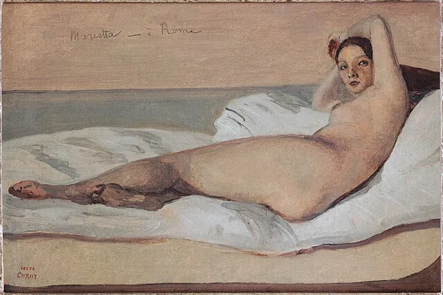 Marietta by Jean-Baptiste-Camille Corot, 1843