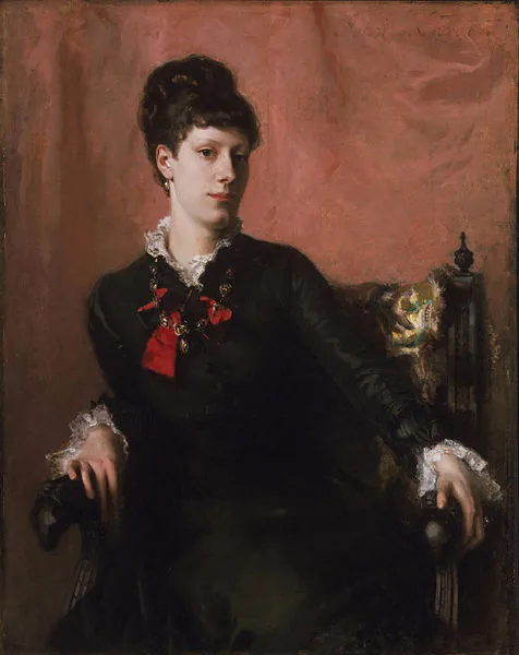 Miss Frances Sherborne Ridley Watts by John Singer Sargent, 1877
