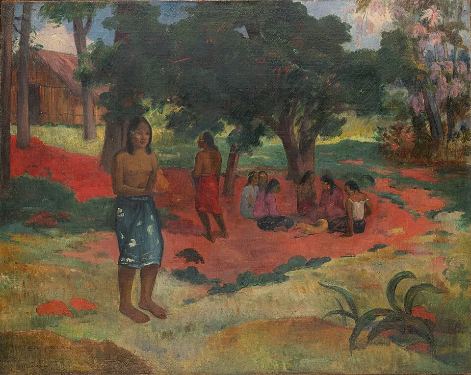 Parau parau by Paul Gauguin, 1892