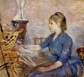 Paule Gobillard by Berthe Morisot, 1895