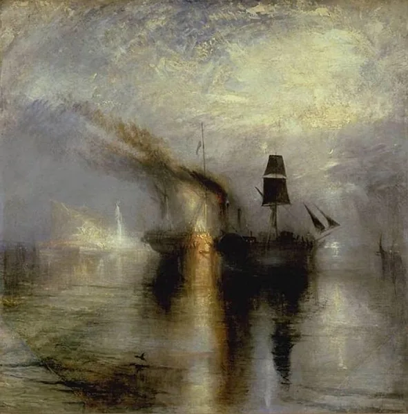 Peace – Burial at Sea by Joseph Mallord William Turner, 1842