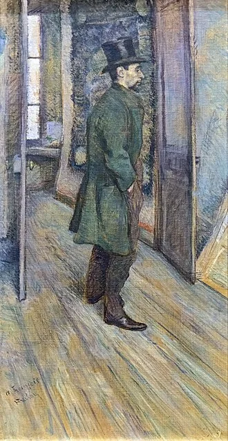 Portrait de François Gauzi by Henri de Toulouse-Lautrec, 1888