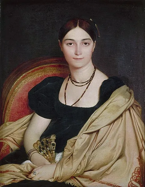 Portrait de Madame Duvaucey by Jean Auguste Dominique Ingres, 1807