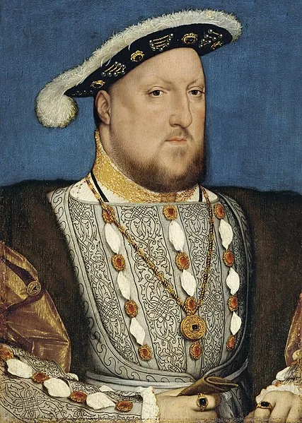 Portrait of Henry VIII by Hans  Holbein the Younger, 1537