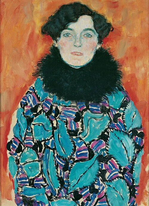 Portrait of Johanna Staude by Gustav Klimt, 1917