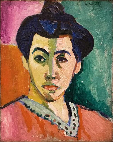 Portrait of Madame Matisse (Green Line) by Henri Émile Benoît Matisse, 1905