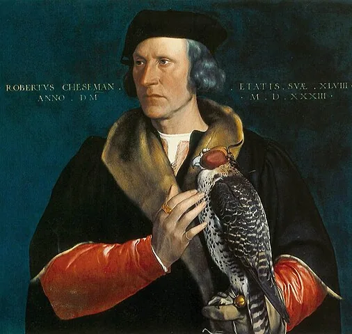Portrait of Robert Cheeseman by Hans  Holbein the Younger, 1533