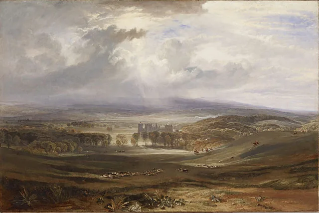 Raby Castle, the Seat of the Earl of Darlington by Joseph Mallord William Turner, 1817