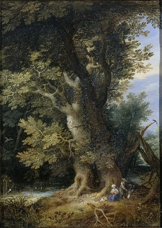 Rest on the Flight into Egypt by Jan  Brueghel the Elder, 1600