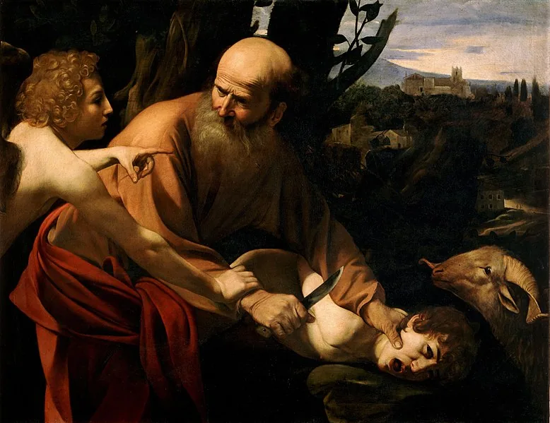 Sacrifice of Isaac by Michelangelo Merisi da Caravaggio, 1603