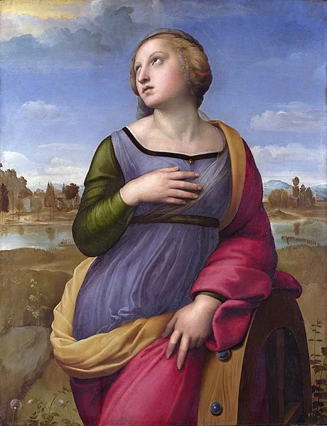 Saint Catherine of Alexandria by Raffaello Sanzio da Urbino, 1507