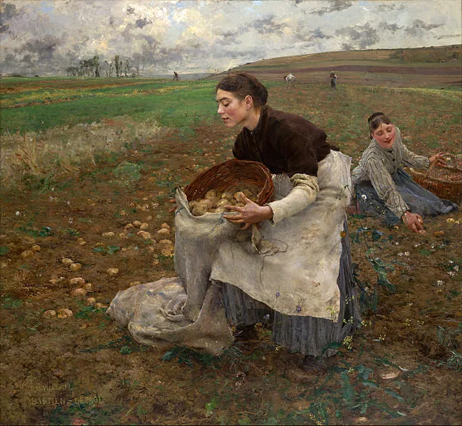 Saison d'octobre by Jules Bastien-Lepage, 1878