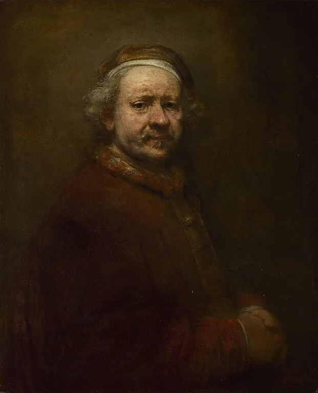 Self portrait by Rembrandt van Rijn, 1669