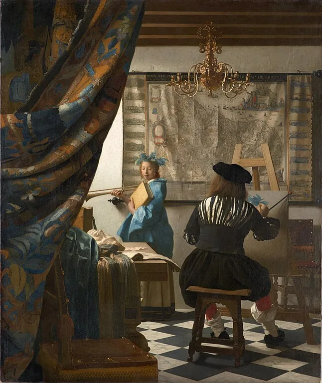 The Art of Painting by Johannes  Vermeer, 1667